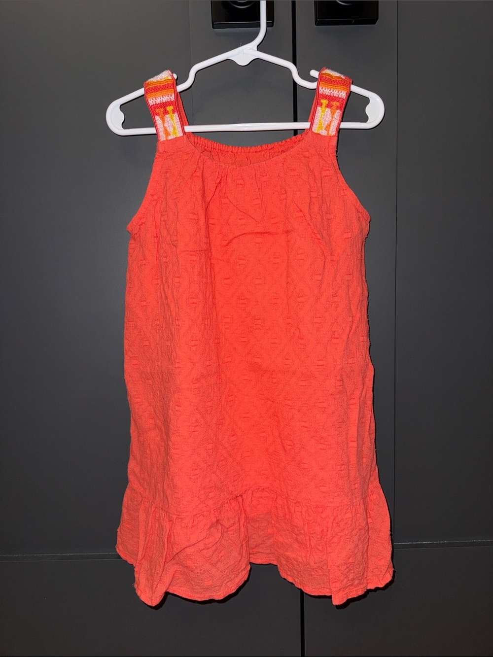 Anthropologie Girls Peach Summer Dress